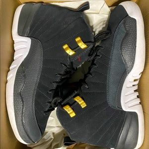 These Jordan 12s , are practically new , they are a 5 in men